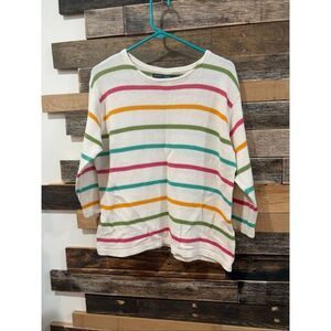 Gudrun Sjoden lagenlook boho oversized sweater size Large